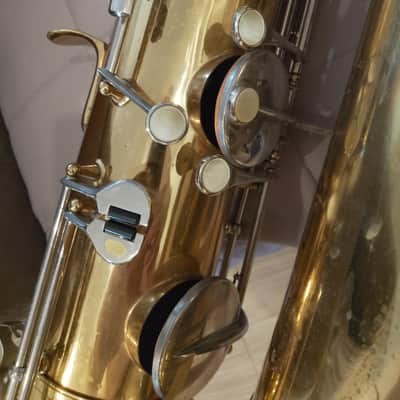 Rare Orsi Bass saxophone fully hand made in Italy, monster sound ! image 15