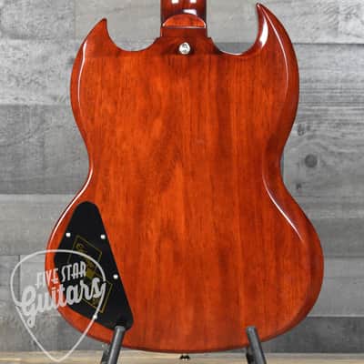 Epiphone 1964 SG Standard Maestro Vibrola Reissue - Cherry Red with Hardshell Case image 5