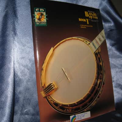 Hal Leonard 5 String Banjo Method Book One w/ CD  Bluegrass Style 61 Pages image 1