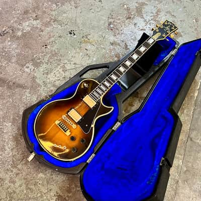 Gibson Les Paul Artist 1981 - Tobacco sunburst original vintage USA LP Custom Moog electronics image 6