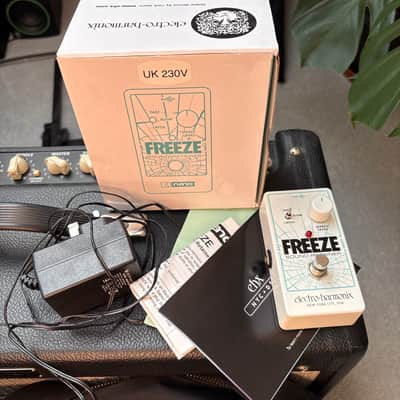 Electro-Harmonix Freeze Nano Sound Retainer Sustain Pedal 2010 - Present - Blue / Gray