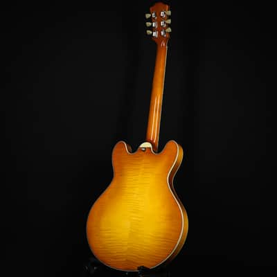 Eastman T486 Thinline Semi-Hollowbody Electric Guitar- Goldburst 2026 (P2501339) image 13