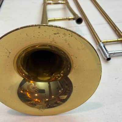 Blessing Tenor Trombone — SN 494710 — Fair condition, original case & mouthpiece image 9