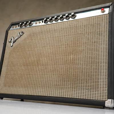 1974 Fender Vibrolux Reverb 40W 2x10" Guitar Combo Amplifier #55930 image 25