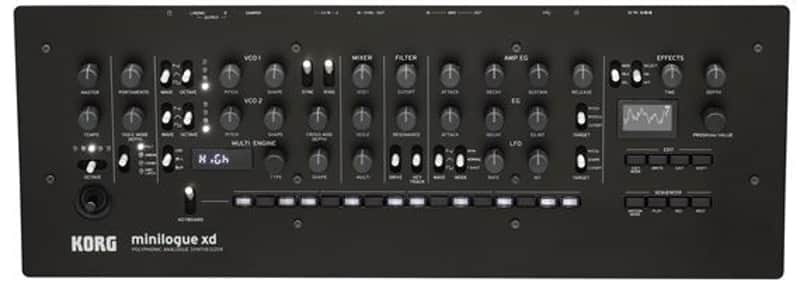 Korg Minilogue XDM Desktop Analog Synthesizer image 1