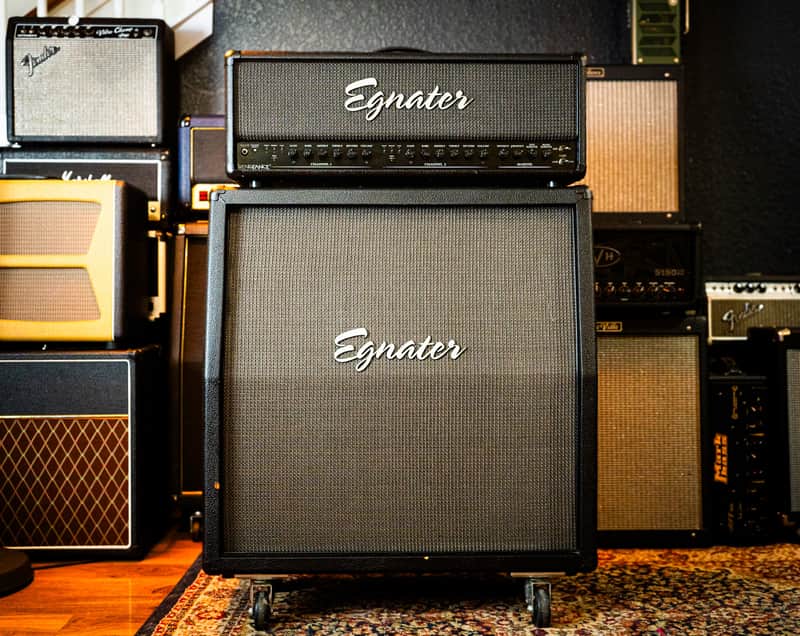 Egnater Vengeance Half Stack – 120-Watt Tube Head + 4x12 Cabinet RARE TO FIND. image 1