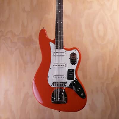 Fender Vintera II '60s Bass VI 6-String Electric Bass Guitar in Fiesta Red image 3