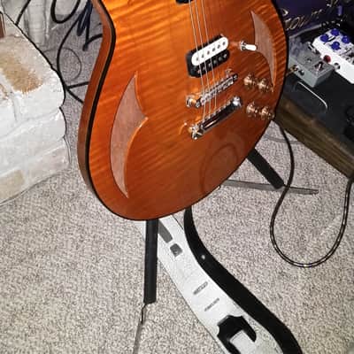Marchione 59 burst semi Hollow  2016 Amber image 7