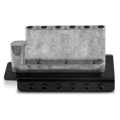 Stratocaster Style Electric Guitar Tremolo Bridge, Black image 3