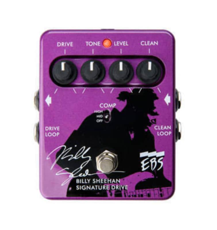 EBS BILLY SHEEHAN SIGNATURE BASS DRIVE PEDAL (NOS) image 1