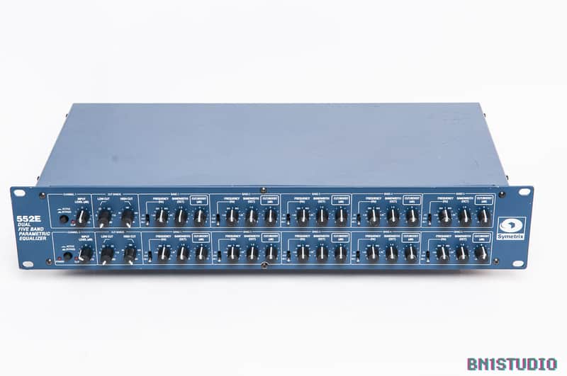 Symetrix 552E Dual Five Band Parametric Equalizer | Reverb