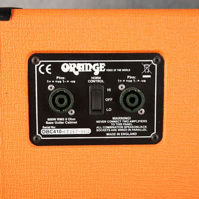 Orange OBC410 Bass Cab **COLLECTION ONLY** - 2nd Hand image 6