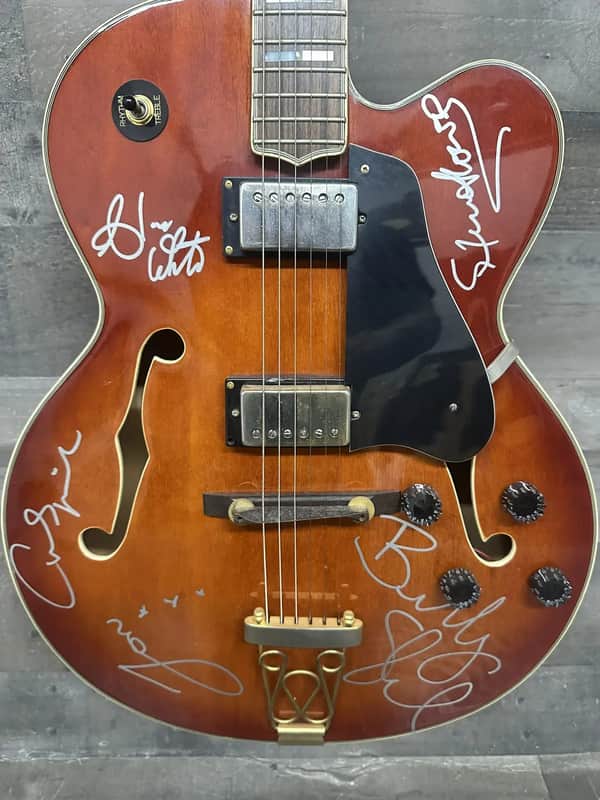 Samick Archtop progressive Rock Titans signature 1990 image 1
