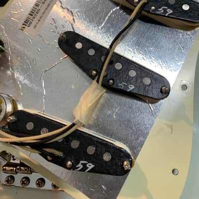 Fender American Special Stratocaster 2017 Sonic Blue USA Pure Vintage '59 PUs w/ Bag image 11
