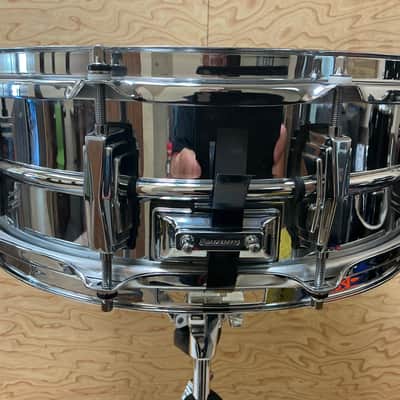 Ludwig LM400 Supraphonic 5x14" 10-Lug Aluminum Snare Drum 1985 - Present - Chrome-Plated image 3