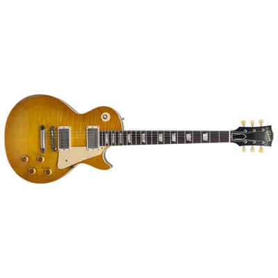 1959 Les Paul Standard Lemon Burst Ultra Heavy Aged Gibson image 2