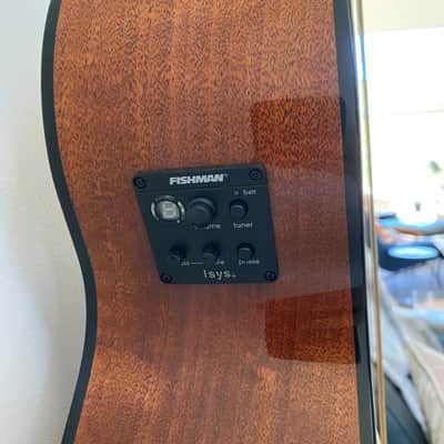 Cort AB850F - Acoustic Electric 4 String Bass, Natural with Matching Gig Bag image 7