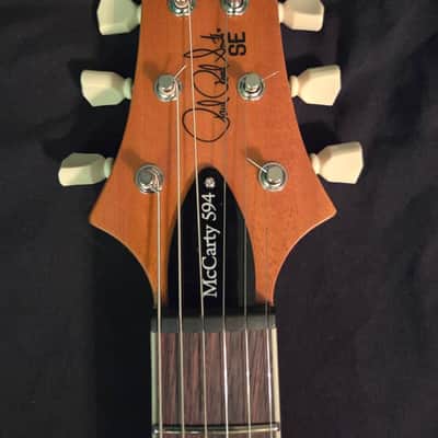 PRS SE Limited Edition McCarthy 594 Quilt Top blue burst RARE image 5