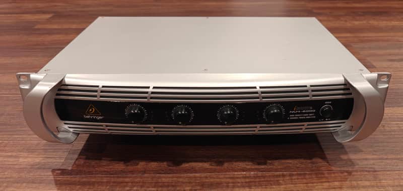 Behringer iNUKE NU4-6000 Power Amplifier 6000 Watt 4-Channel Amp Pro Audio Sound image 1