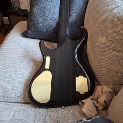 Alembic Europa 6-String Bass 1994, Fretless - Translucent Black image 5