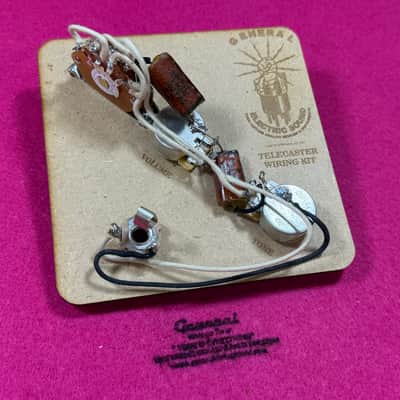 General Vintage Tone® Pre-Wired Harness Electronics for Telecaster® “Esquire ® ” Phone book capacitors image 2