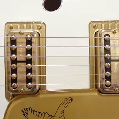 2020 Gretsch G6136T-MGC Michael Guy Chislett Signature White Falcon image 5