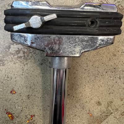 Yamaha Power V tom holder 80s - Chrome image 4