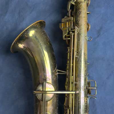 1940s Buescher Aristocrat True Tone Tenor Saxophone image 11