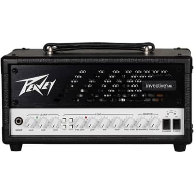 Peavey invective.MH Mini 20W Tube Guitar Amp Head Regular Black image 2