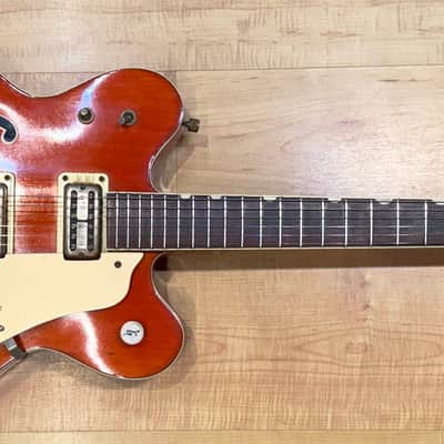 Gretsch 6120 Chet Atkins Nashville Hollowbody Double-Cut 1967 - Western Orange image 4