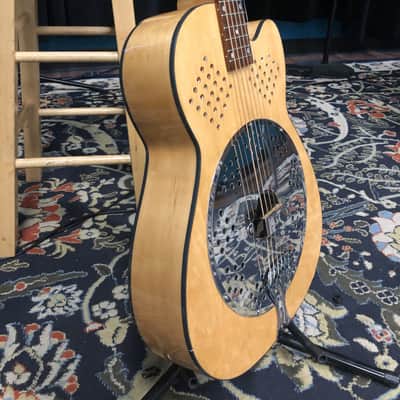Preowned Dobro Duolian D90SC Resonator Guitar w/Case image 6