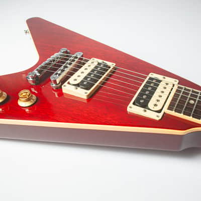 Gibson Flying V Trad Pro 2011 - Trans Cherry Apex Predator image 10