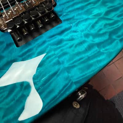Pre-owned LTD MH-103QM See Thru Blue image 7