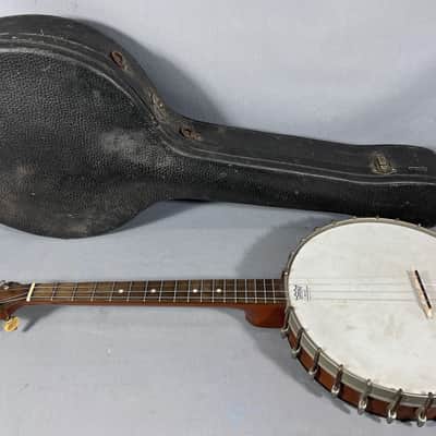 '30's Vintage Vega Style N Tenor Banjo w/ Case image 19