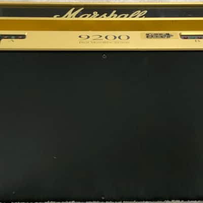 Marshall 9200 100/100 Dual Monoblock Rack Power Amp - New 5881 Tubes - Gold image 10