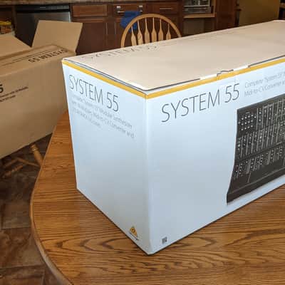 Behringer System 55 Complete Eurorack Modular Synthesizer 2021 - Present - Black image 7