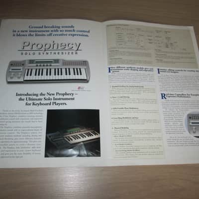 Korg Synthesizer Literature Package - Brochure/Catalog - Rare image 3