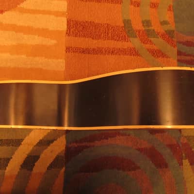 Custom Hand Painted vintage parlor size acoustic guitar image 6