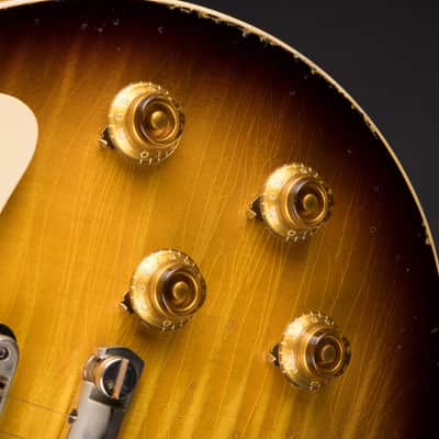 2021 - Gibson Custom Shop Made 2 Measure Murphy Lab '59 Les Paul Standard Murphy Painted Ultra Heavy Aged Kindred Burst image 16