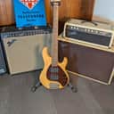 Ernie Ball Music Man Stingray 5HH Active 5-String Bass Guitar w/Case - Natural (2013)