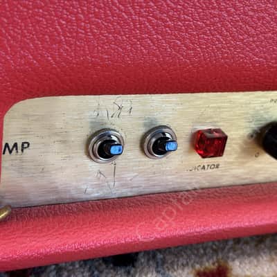 1971 Marshall - 1992 Super Bass JMP 100 - Red Retolex - ID 6010 image 7