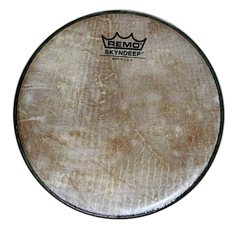 REMO Doumbek Darbuka Skin Head SKYNDEEP 'Fish Skin' Graphic 8.75" image 1