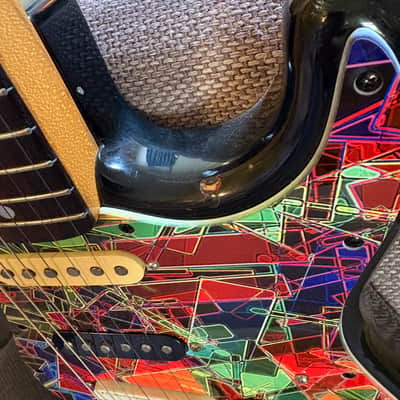 1983 Squier MIJ Standard Stratocaster with Rosewood Fretboard 1984 - 1988 - Black image 6