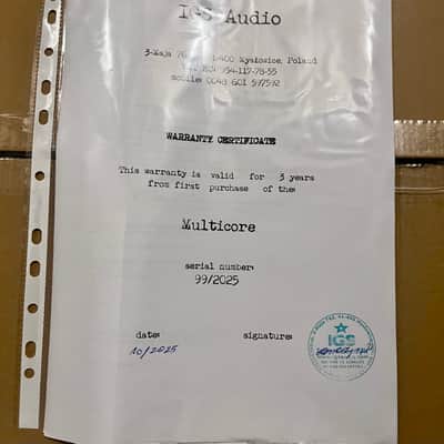 IGS Audio Multicore 2025 - Off white image 4