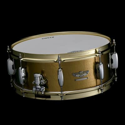 Tama TBRS1455H STAR Reserve Hand Hammered Brass Snare Drum 14 image 2