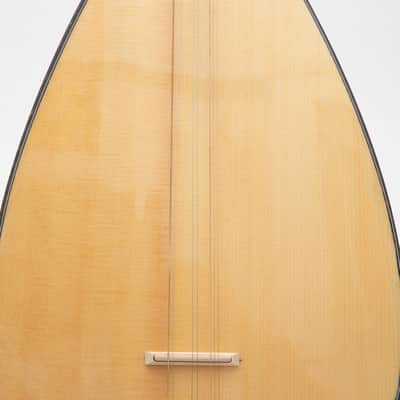 Short Saz Turkish Baglama with built-in Equalize, Walnut wood & Guitar pegs image 6