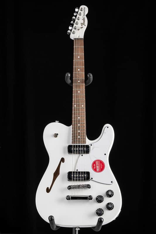 Fender Jim Adkins JA-90 Telecaster Thinline White image 1