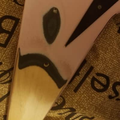 Epiphone Flying V Left Handed/Right Handed Project Guitar Champagne Pink image 11