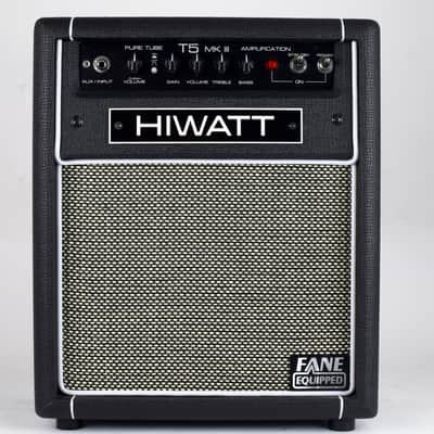 Hiwatt T5 Combo 2019 Black Tolex image 1