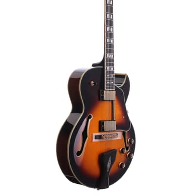 Ibanez LGB30 George Benson Hollowbody Guitar with Case Yellow image 8